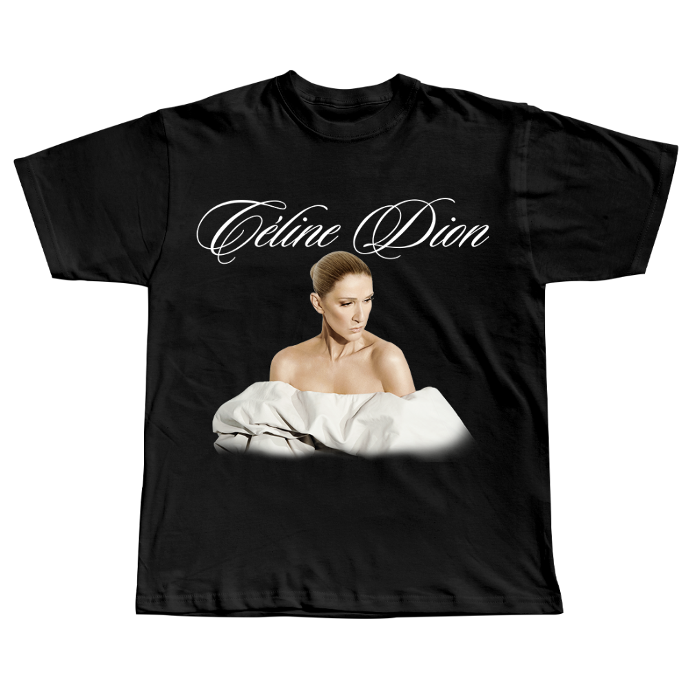 Celine Dion Paris 2026 Black T-Shirt - Celine Dion Boutique