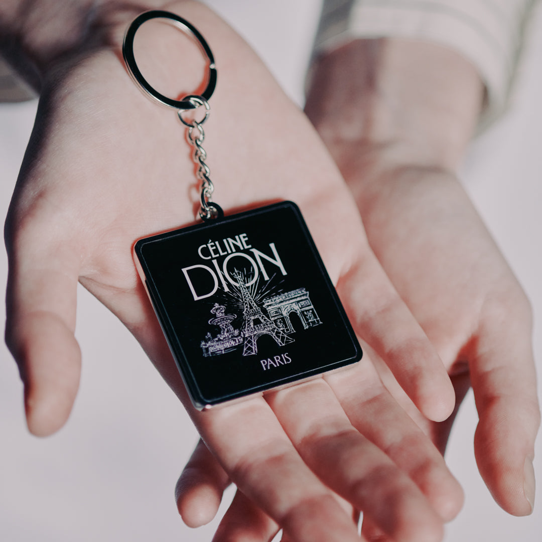 Celine Dion Paris Keyring Lifestyle