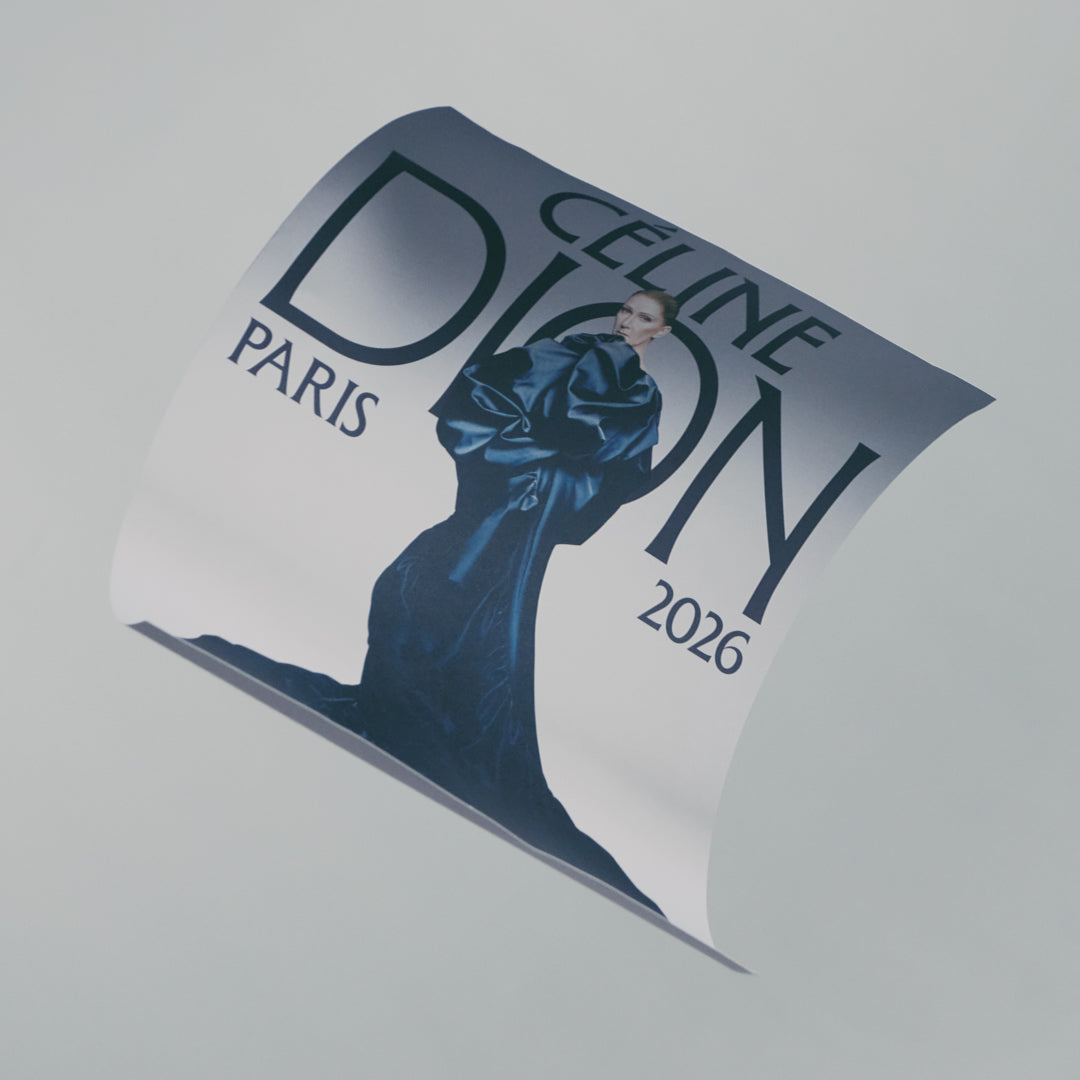 Celine Dion Paris 2026 Tour Poster Lifestyle 2