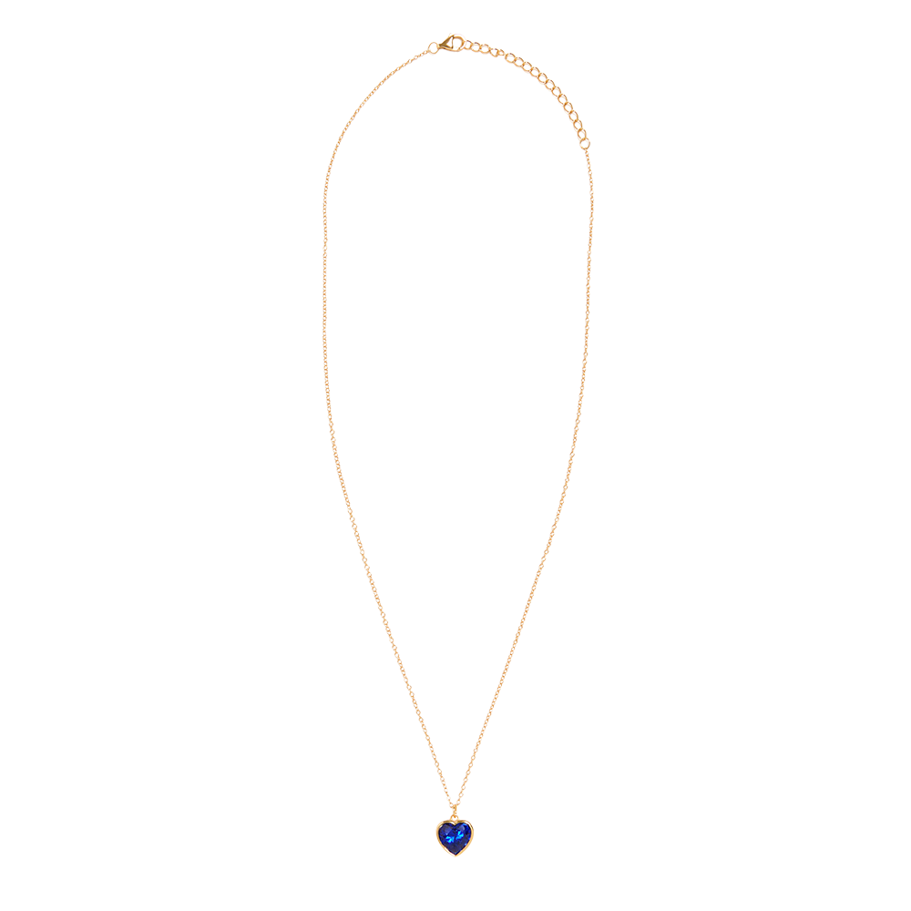 Blue Diamond Necklace