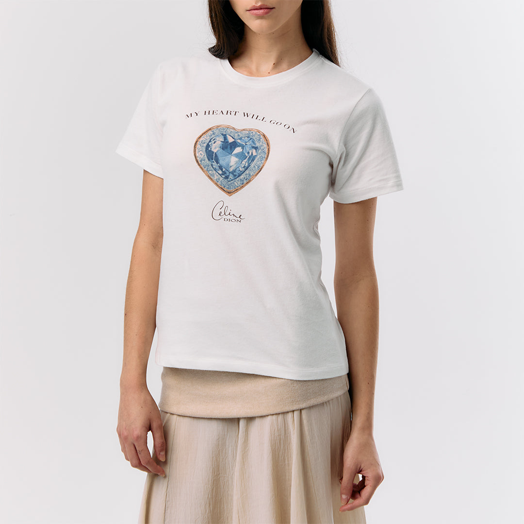 Blue Diamond Fitted Tee