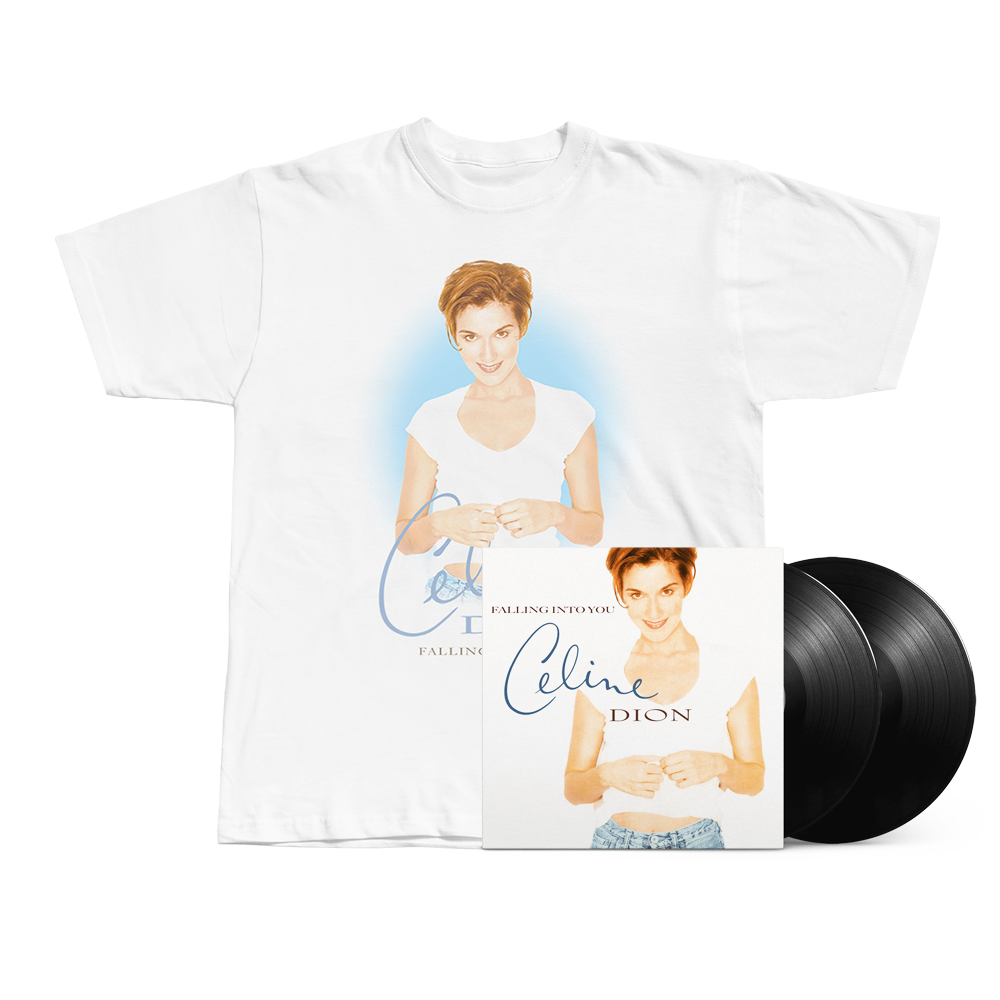 Falling Into You T-Shirt + 2LP Bundle