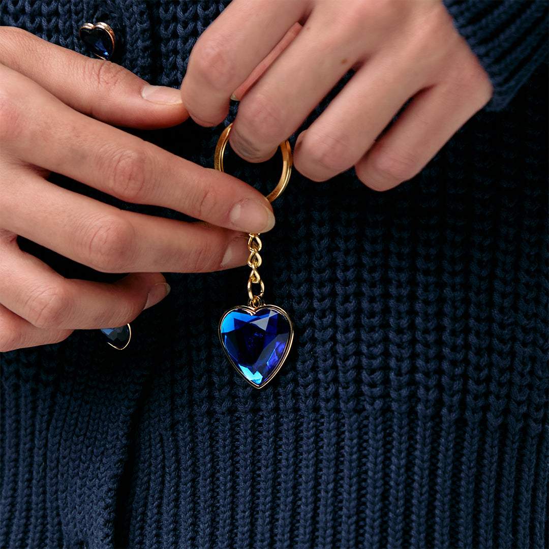 Blue Diamond Keyring