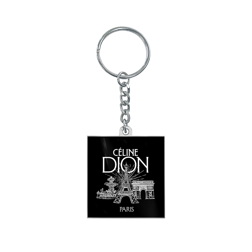 Celine Dion Paris Keyring