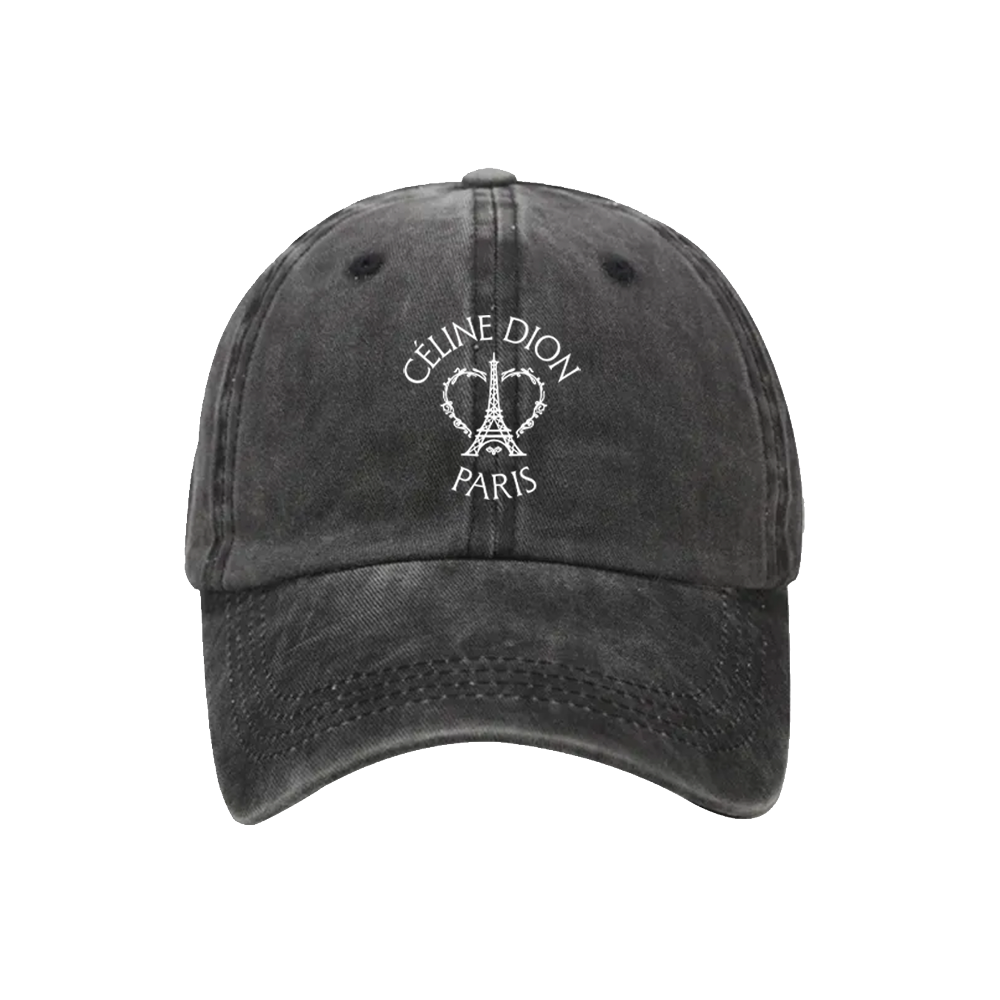 Celine Dion Paris Washed Cap