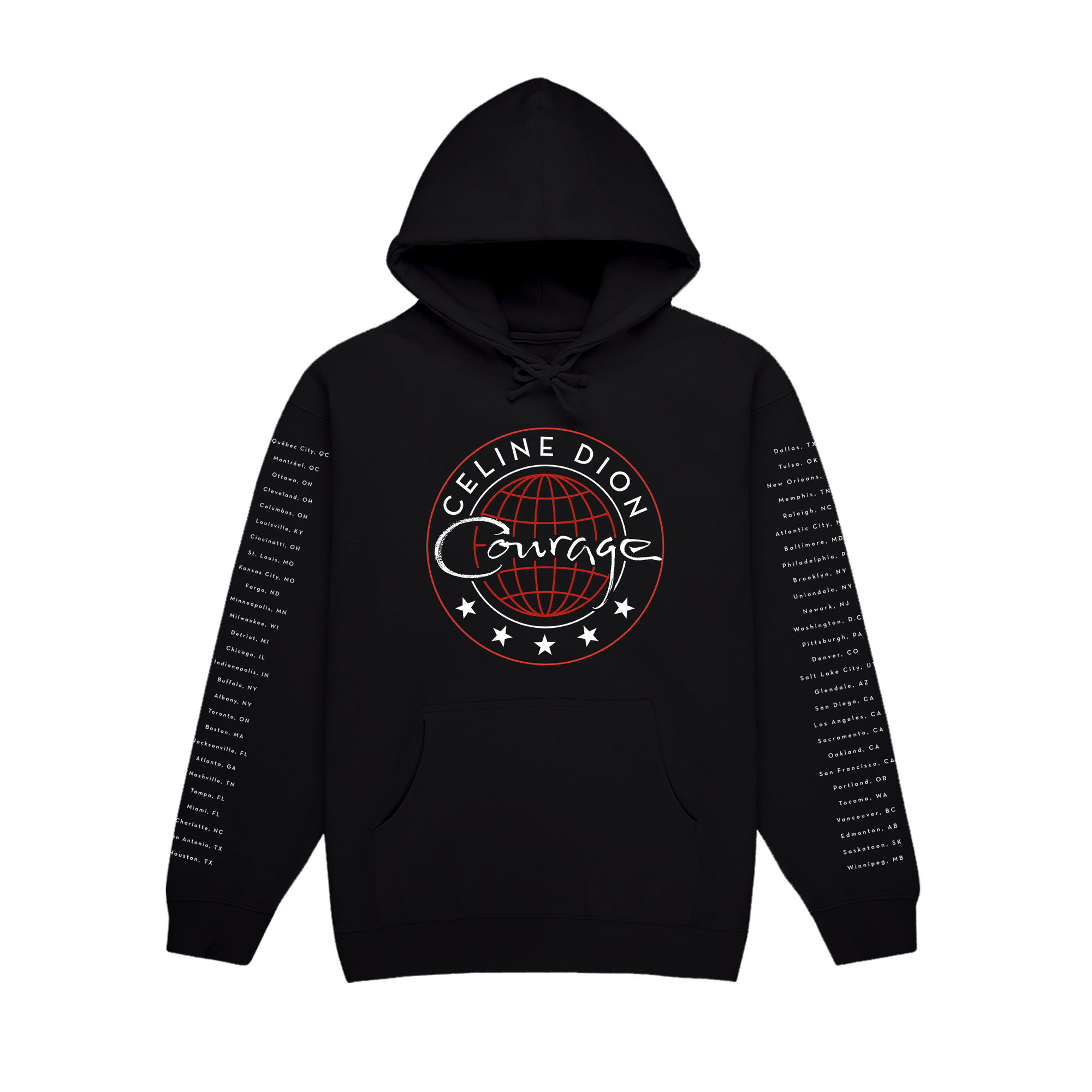 Courage World Tour Pullover Hoodie