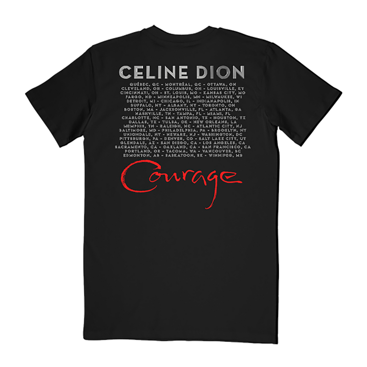 Courage World Tour T-Shirt
